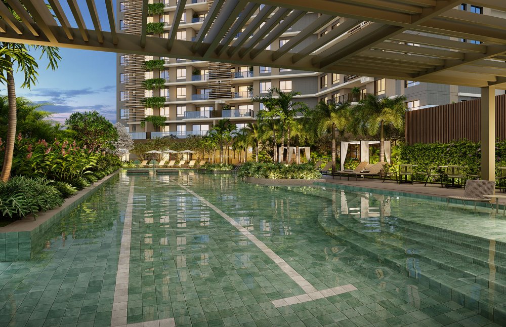 PISCINA COM RAIA DE 25M